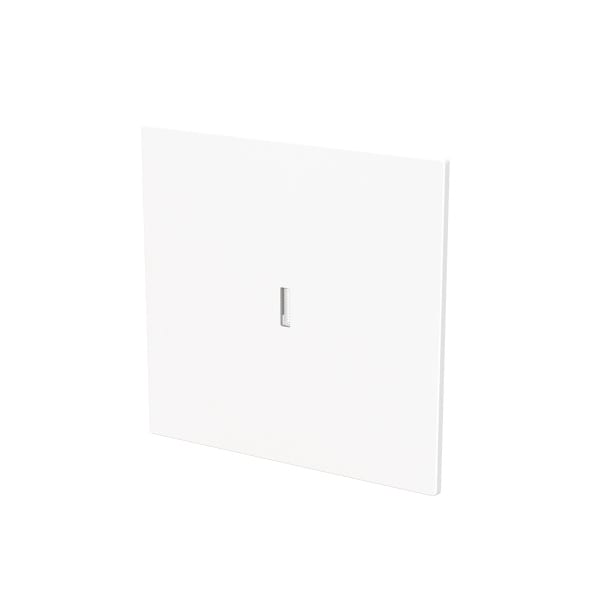 BUSCH-JAEGER - Wippe 1-fach mit kleiner transparenter Kalotte studioweiß matt - art linear