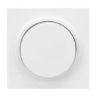 BUSCH-JAEGER - Zentralscheibe für Dimmer Drehknopf mit Glimmlampe studioweiß matt - art linear
