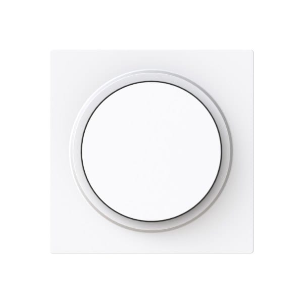 BUSCH-JAEGER - Zentralscheibe für Dimmer Drehknopf mit Glimmlampe studioweiß - art linear