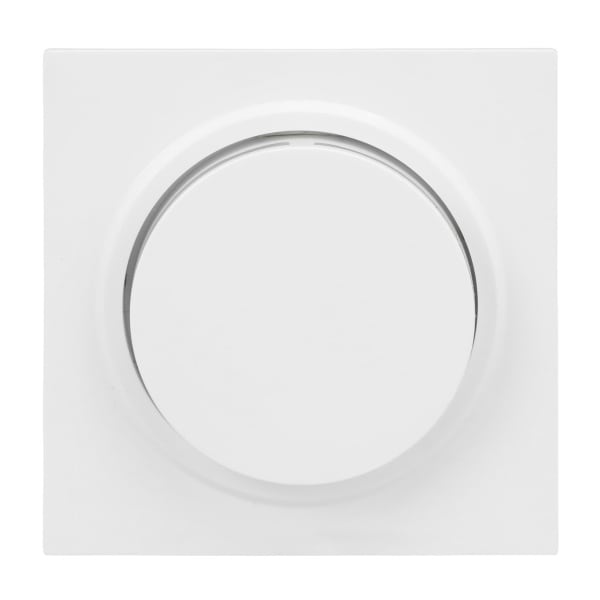 BUSCH-JAEGER - Zentralscheibe für Dimmer Drehknopf mit Glimmlampe studioweiß - art linear