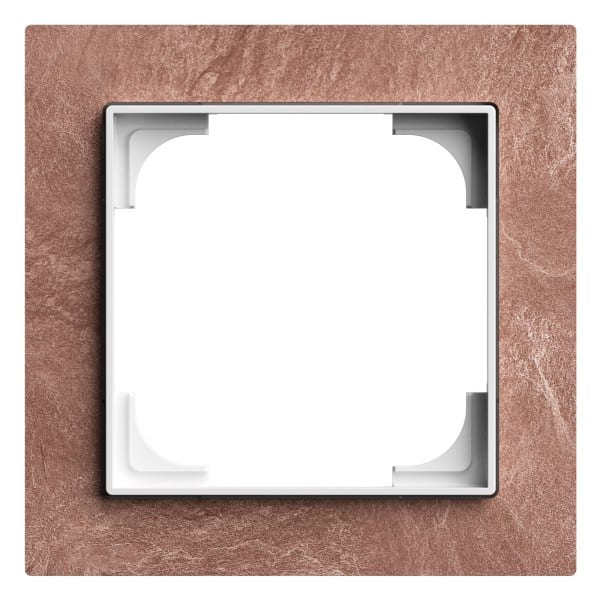 BUSCH-JAEGER - Abdeckrahmen 1-fach Schiefer Terra Rosso - Busch-art linear