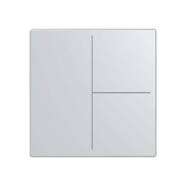 BUSCH-JAEGER - Abdeckung für Trevion-Keypad 1- bis 4-fach alusilber - Plattform 63