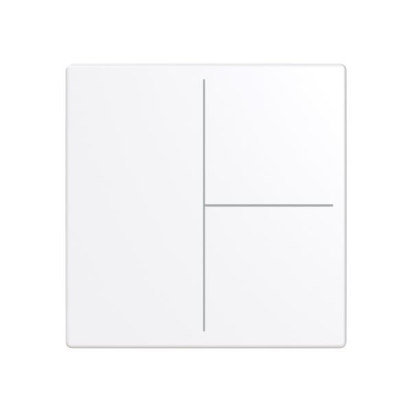 BUSCH-JAEGER - Abdeckung für Trevion-Keypad 1- bis 4-fach studioweiß - Plattform 63