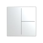 BUSCH-JAEGER - Abdeckung für Trevion-Keypad 1- bis 4-fach edelstahl - pur edelstahl