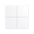 BUSCH-JAEGER - Abdeckung für Trevion-Keypad 1- bis 4-fach studioweiß - Plattform 63