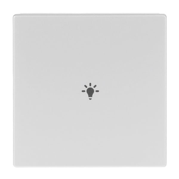 BUSCH-JAEGER - Abdeckung 1-fach für Trevion Keypad / Symbol Licht alusilber - Plattform 63