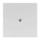 BUSCH-JAEGER - Abdeckung 1-fach für Trevion Keypad / Symbol Licht alusilber - Plattform 63
