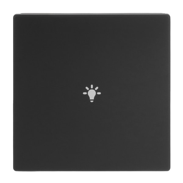 BUSCH-JAEGER - Abdeckung 1-fach für Trevion Keypad / Symbol Licht schwarz matt - Plattform 63