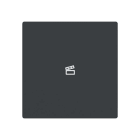BUSCH-JAEGER - Abdeckung 1-fach für Trevion Keypad / Symbol Szene anthrazit - Plattform 63
