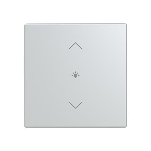 BUSCH-JAEGER - Abdeckung 1-fach für Trevion Keypad / Symbol Dimmen alusilber - Plattform 63