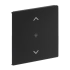 BUSCH-JAEGER - Abdeckung 1-fach für Trevion Keypad / Symbol Dimmen schwarz matt - Plattform 63