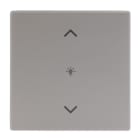 BUSCH-JAEGER - Abdeckung 1-fach für Trevion Keypad / Symbol Dimmen edelstahl - pur edelstahl