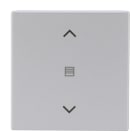 BUSCH-JAEGER - Abdeckung 1-fach für Trevion Keypad / Symbol Jalousie alusilber - Plattform 63