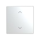 BUSCH-JAEGER - Abdeckung 1-fach für Trevion Keypad / Symbol Pfeile edelstahl - pur edelstahl