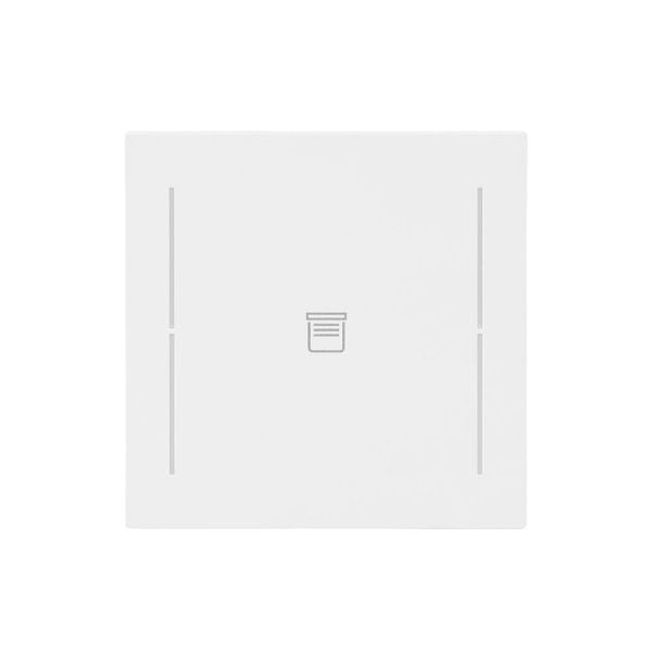 BUSCH-JAEGER - Abdeckung 1-fach für Trevion Keypad / Symbol Jalousie studioweiß matt art linear