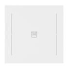 BUSCH-JAEGER - Abdeckung 1-fach für Trevion Keypad / Symbol Jalousie studioweiß matt art linear