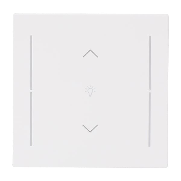 BUSCH-JAEGER - Abdeckung 1-fach für Trevion Keypad / Symbol Dimmen studioweiß matt - art linear