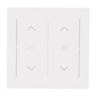 BUSCH-JAEGER - Abdeckung 2-fach Trevion Keypad / Symbol Dimmen/Jalousie studiow matt art linear