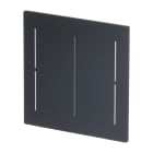 BUSCH-JAEGER - Abdeckung für Trevion-Keypad 1- bis 4-fach schwarz matt - art linear