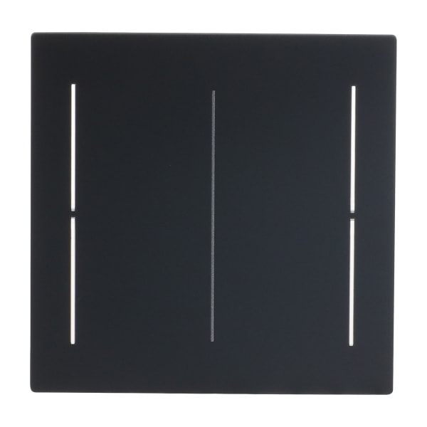 BUSCH-JAEGER - Abdeckung für Trevion-Keypad 1- bis 4-fach schwarz matt - art linear