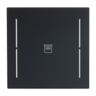 BUSCH-JAEGER - Abdeckung 1-fach für Trevion Keypad / Symbol Jalousie schwarz matt - art linear