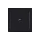 BUSCH-JAEGER - Abdeckung 1-fach für Trevion Keypad / Symbol Szene schwarz matt - art linear