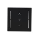 BUSCH-JAEGER - Abdeckung 1-fach für Trevion Keypad / Symbol Dimmen schwarz matt - art linear
