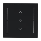 BUSCH-JAEGER - Abdeckung 1-fach für Trevion Keypad / Symbol Dimmen schwarz matt - art linear