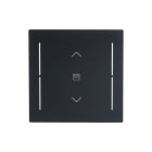 BUSCH-JAEGER - Abdeckung 1-fach für Trevion Keypad / Symbol Jalousie schwarz matt - art linear