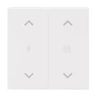 BUSCH-JAEGER - Abdeckung 2-fach für Trevion Keypad/Symbol Dimmen/Jalousie studiow Plattform 63