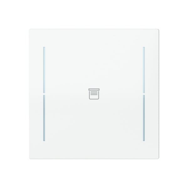 BUSCH-JAEGER - Abdeckung 1-fach für Trevion Keypad / Symbol Jalousie studioweiß - art linear
