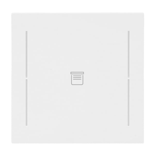BUSCH-JAEGER - Abdeckung 1-fach für Trevion Keypad / Symbol Jalousie studioweiß - art linear