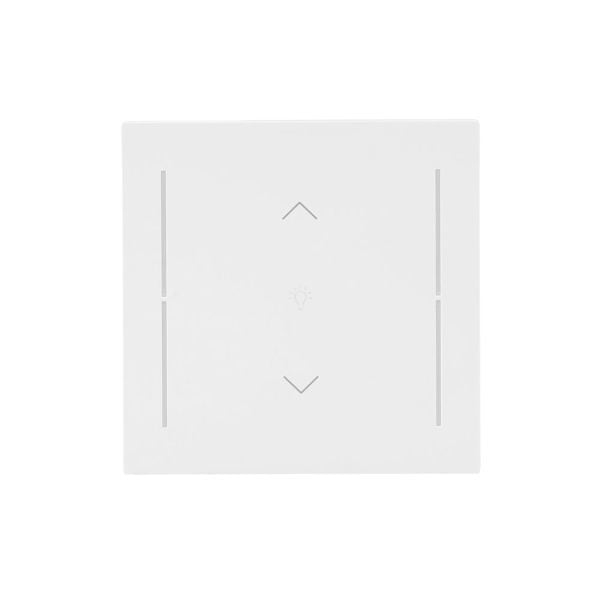 BUSCH-JAEGER - Abdeckung 1-fach für Trevion Keypad / Symbol Dimmen studioweiß - art linear