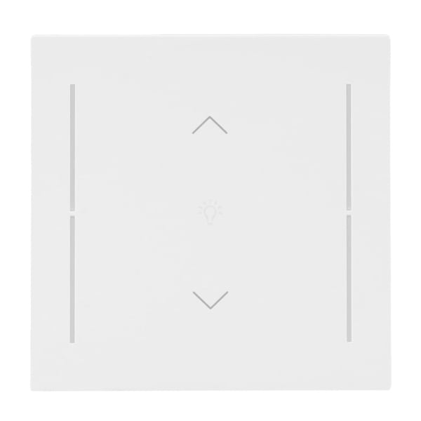 BUSCH-JAEGER - Abdeckung 1-fach für Trevion Keypad / Symbol Dimmen studioweiß - art linear