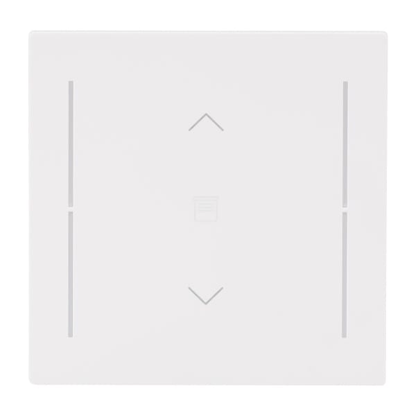 BUSCH-JAEGER - Abdeckung 1-fach für Trevion Keypad / Symbol Jalousie studioweiß - art linear