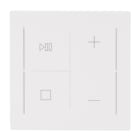 BUSCH-JAEGER - Abdeckung 4-fach für Trevion Keypad / Symbolik Musik studioweiß - art linear