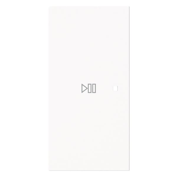BUSCH-JAEGER - Wippe 2-fach links für flex f@h KNX mit Symbol Play/Pause studiow - art linear