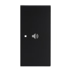BUSCH-JAEGER - Wippe 2-fach rechts für flex f@h KNX mit Symbol Volume schwarz matt - art linear
