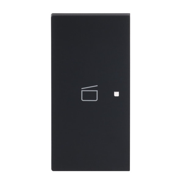 BUSCH-JAEGER - Wippe 2-fach links für flex f@h KNX mit Symbol Szene schwarz matt - art linear