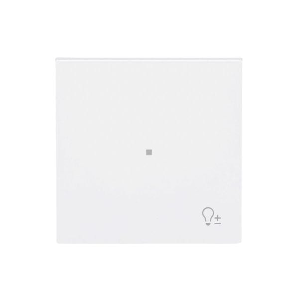 BUSCH-JAEGER - Wippe 1-fach für flex f@h KNX mit Symbol Dimmen studioweiß - art linear