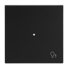 BUSCH-JAEGER - Wippe 1-fach für flex f@h KNX mit Symbol Dimmen schwarz matt - art linear