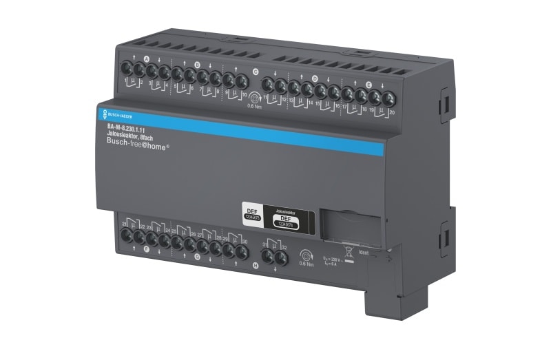 ABB - Jalousieaktor 8-fach 230 V REG - Busch-free@home TP