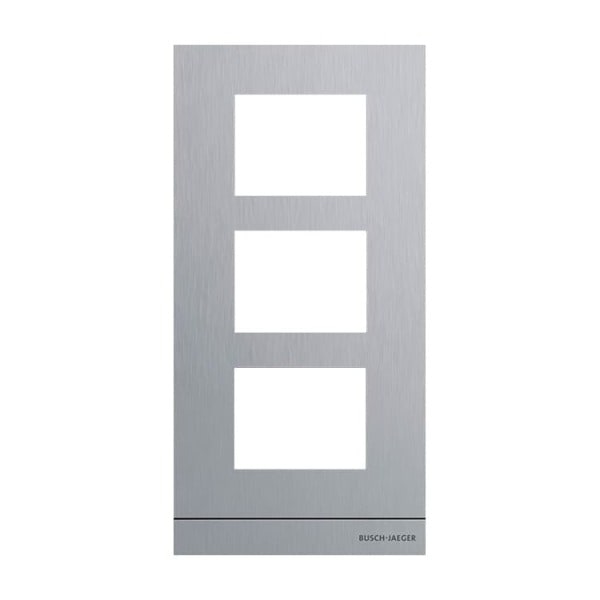 BUSCH-JAEGER - Frontplatte Audio 1/3 edelstahl - Busch-Welcome 2-Draht und Welcome IP