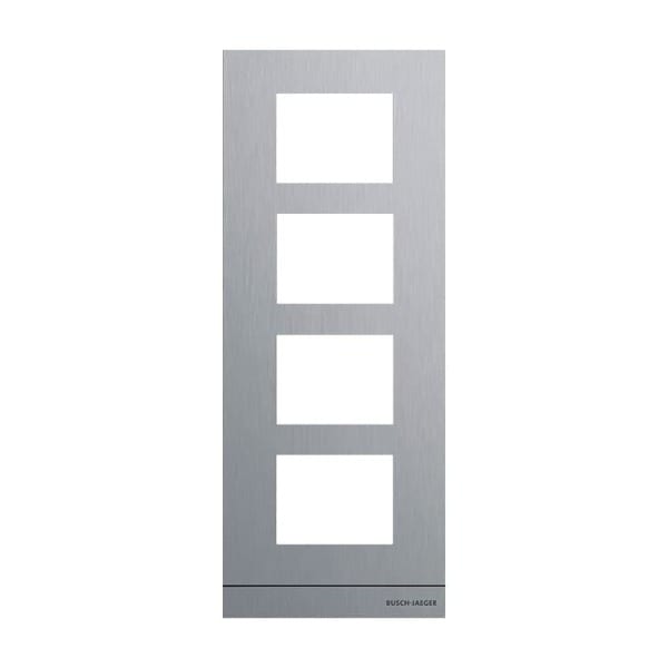 BUSCH-JAEGER - Frontplatte Audio 1/4 edelstahl - Busch-Welcome 2-Draht und Welcome IP