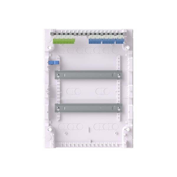 ABB - Stromkreisverteiler Aufputz 24 PLE 2-reihig IP30 ohne Tür AK600