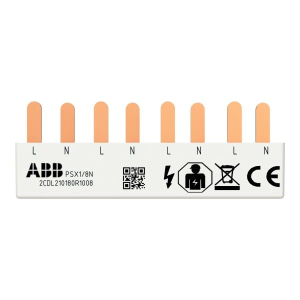 ABB - FlexLine Phasenschiene 1-phasig 4x1+N 10mm² 8 Pins