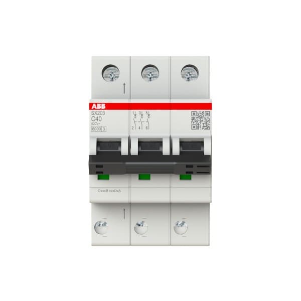 ABB - FlexLine Leitungsschutzschalter 3-polig Charakteristik C 40A 6kA 3TE Baubreite