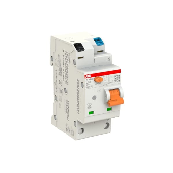 ABB - FlexLine AFDD Brandschutzschalter 1+N mit LS Char C 16A 6kA 2TE Baubreite