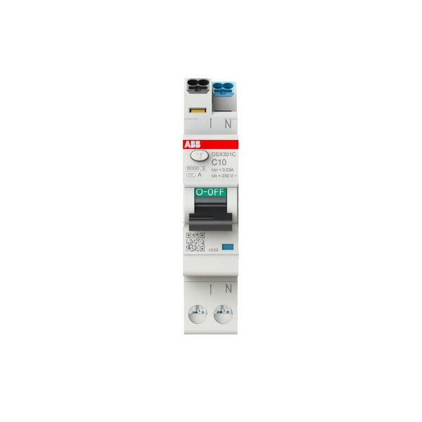 ABB - FlexLine FILS 1+N Typ A Charakteristik C 10A 30mA 6kA Schmalbau 1TE Baubreite