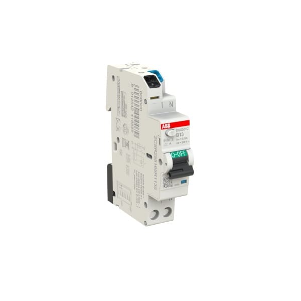 ABB - FlexLine FILS 1+N Typ A Charakteristik B 13A 30mA 6kA Schmalbau 1TE Baubreite